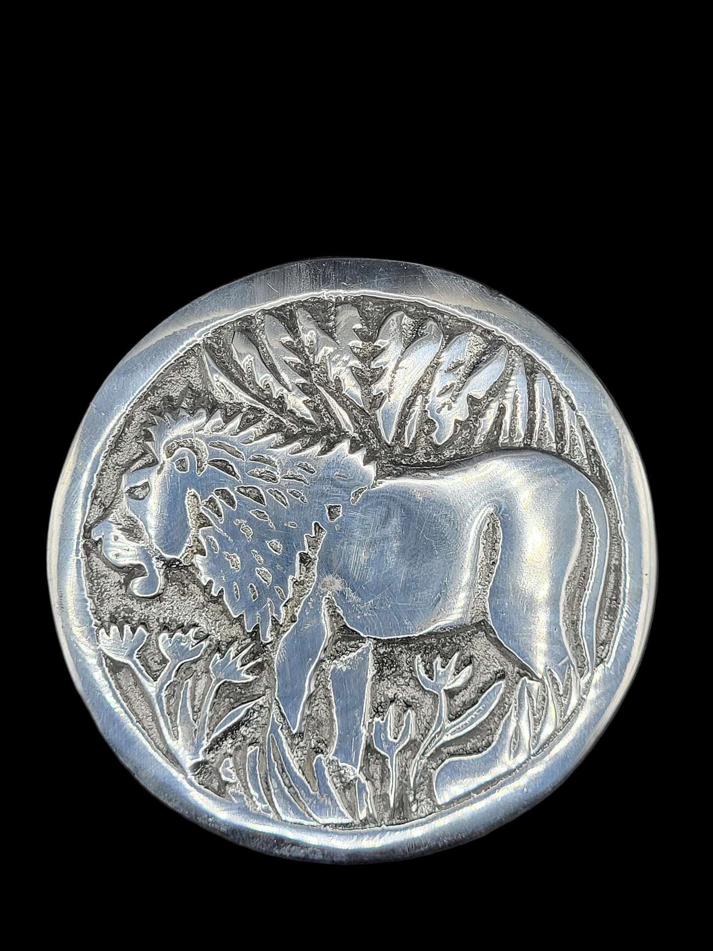 Aluminum Coaster Lion
