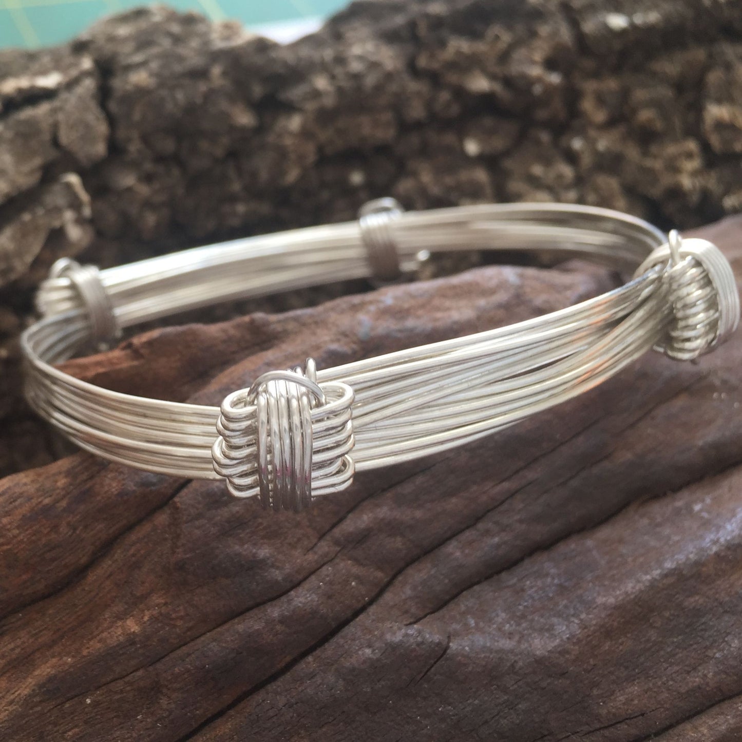 Elephant Hair Bracelet 4 Knot 7 Strand