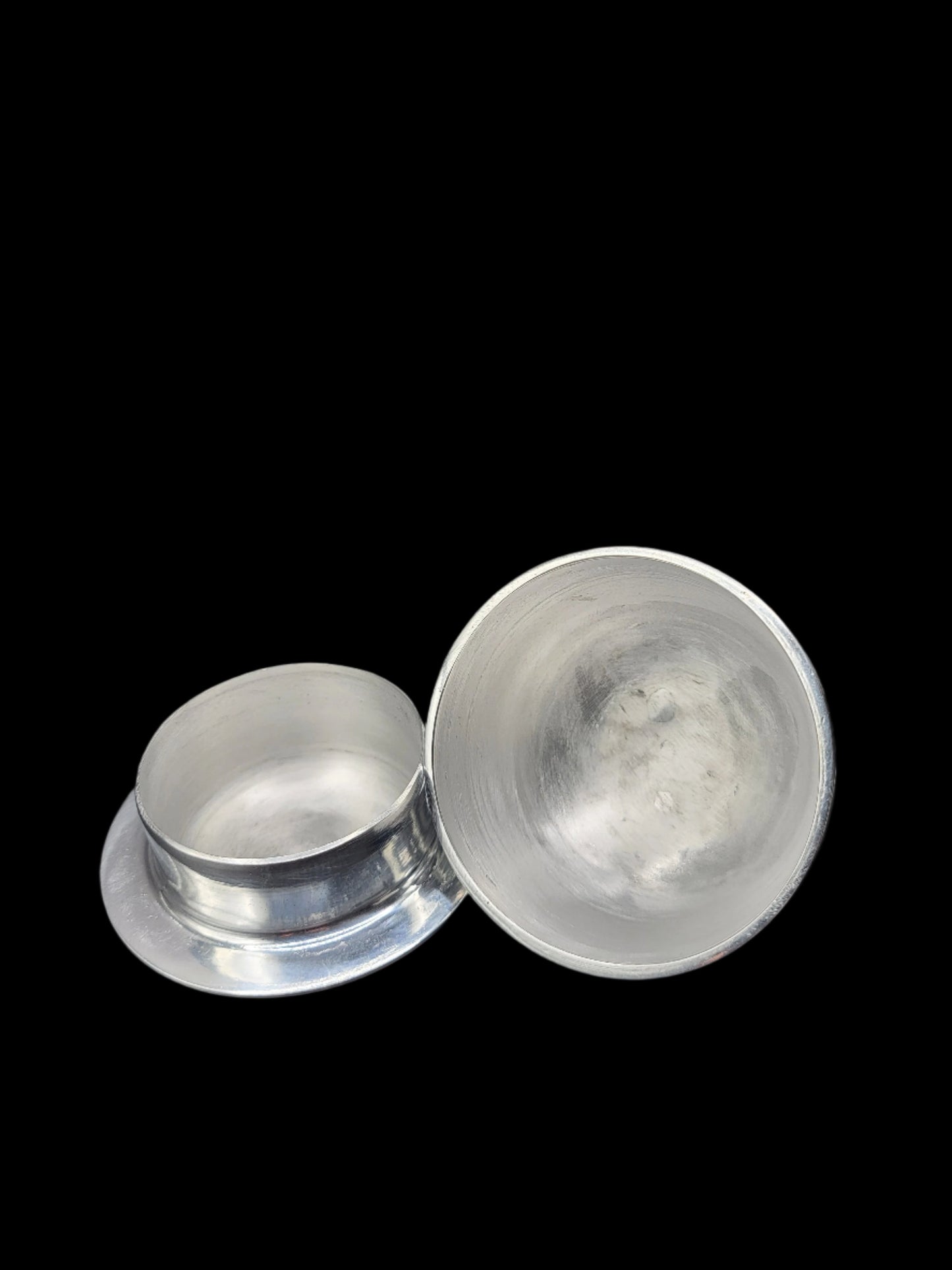 Inverted Butterdish Ele with Lid Off