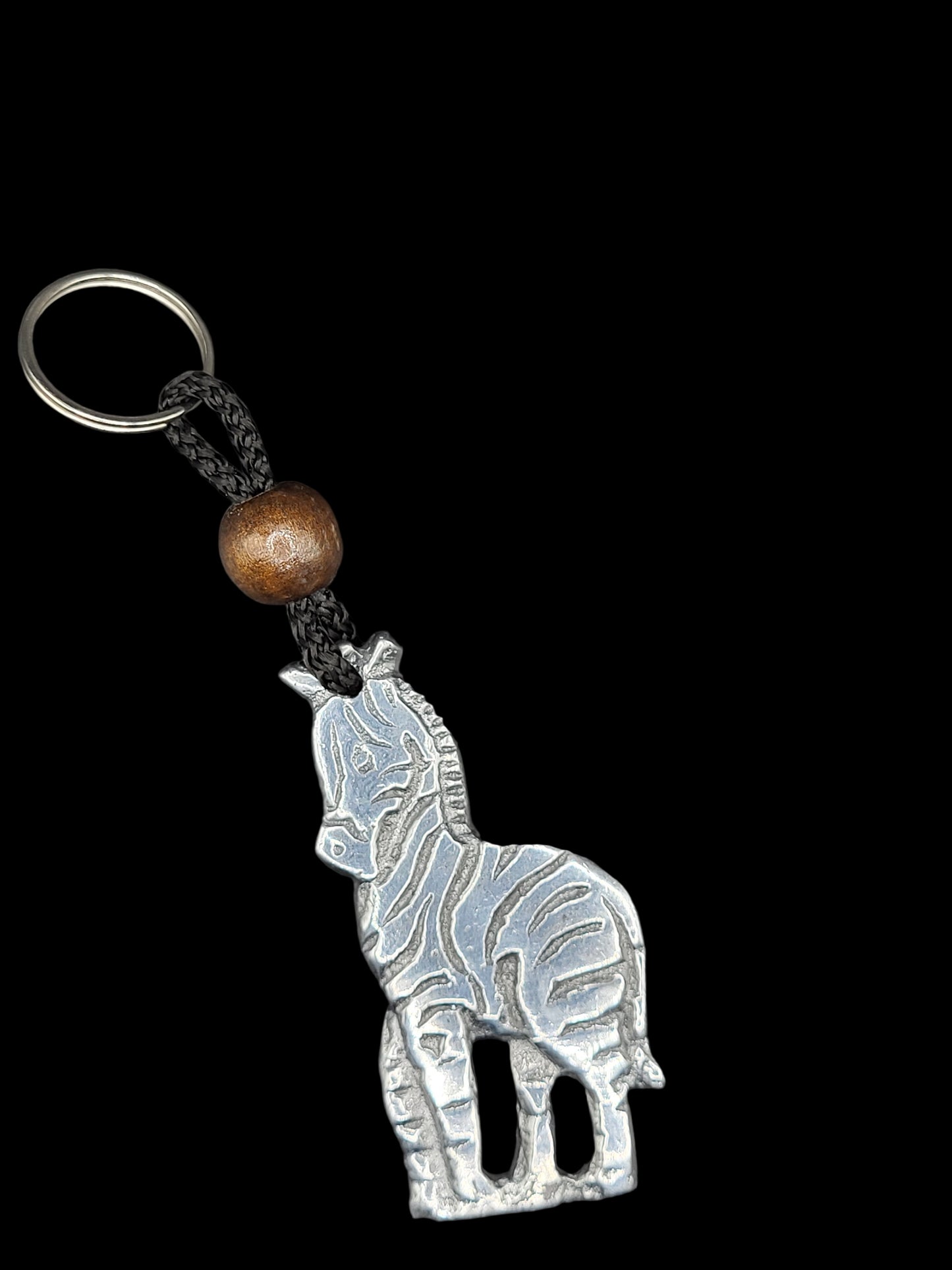 Keychain with Zebra