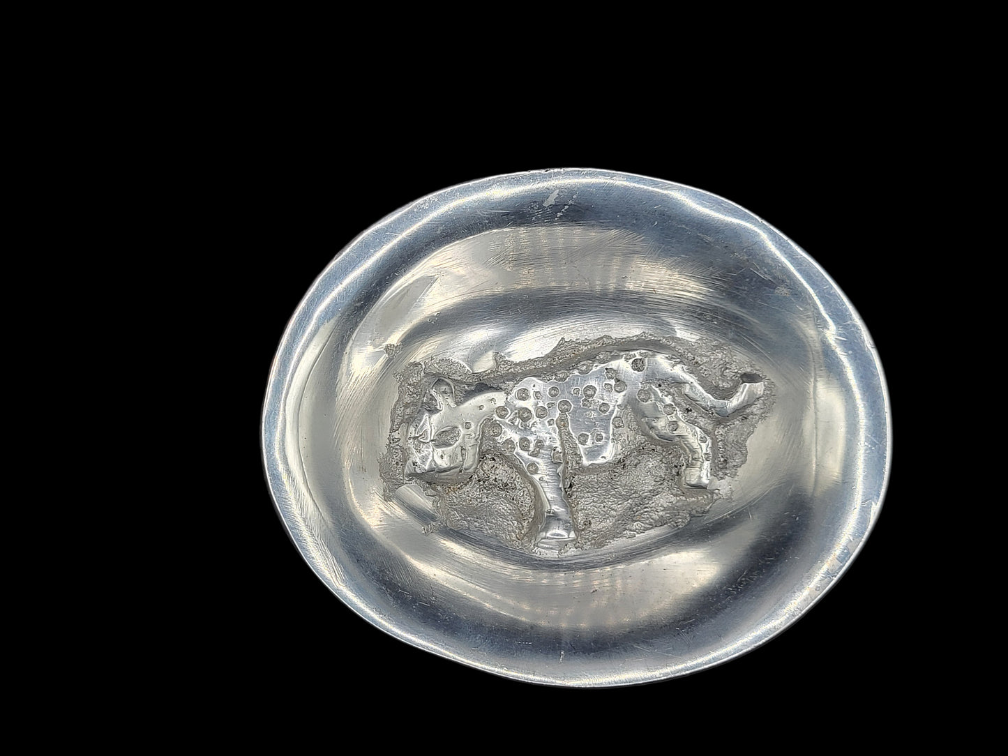 Leopard Aluminum Salt Pot