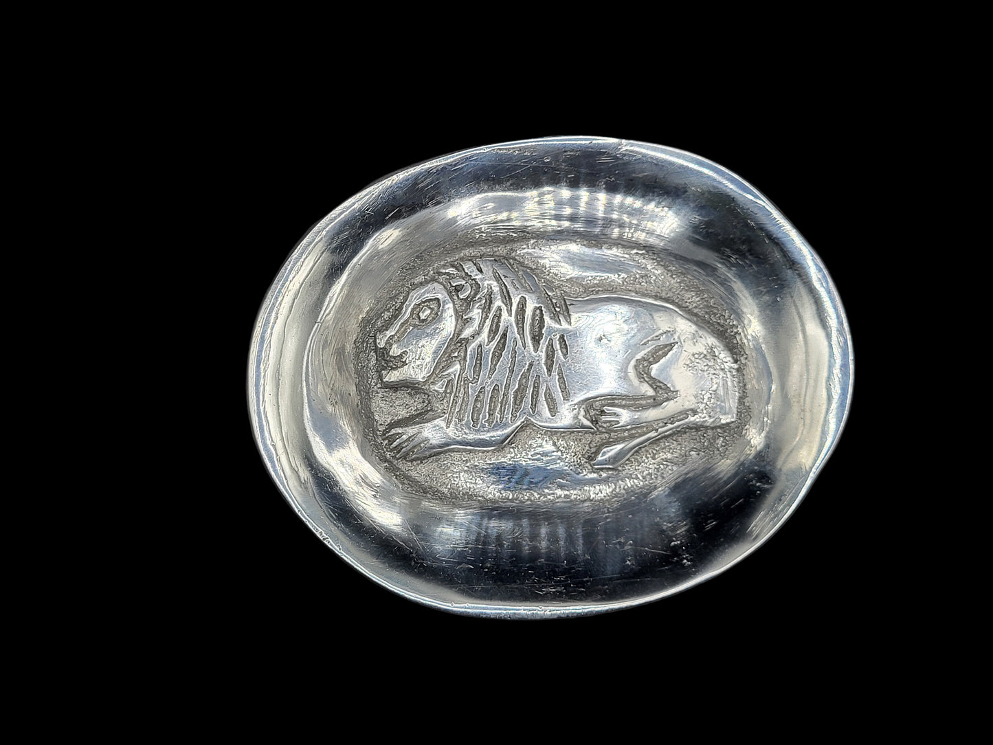 Lion Aluminum Salt Pot
