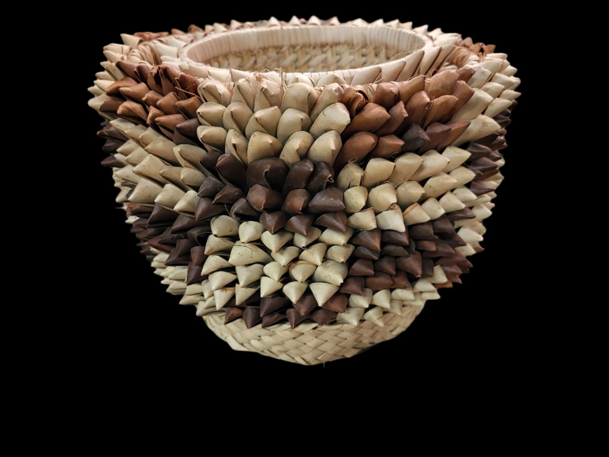 Porcupine Basket Planter Asstd Colors