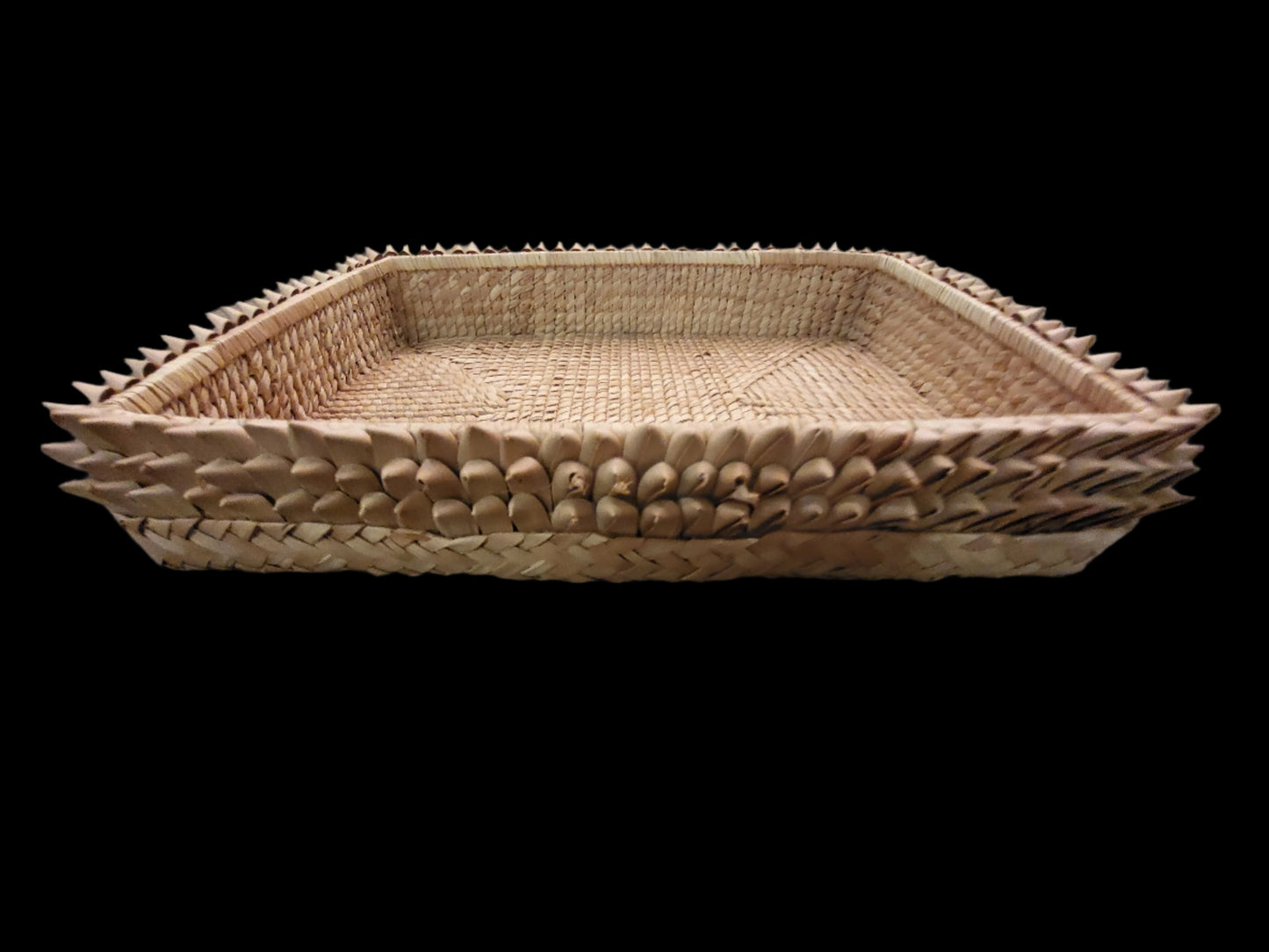 Porcupine Weave Tray