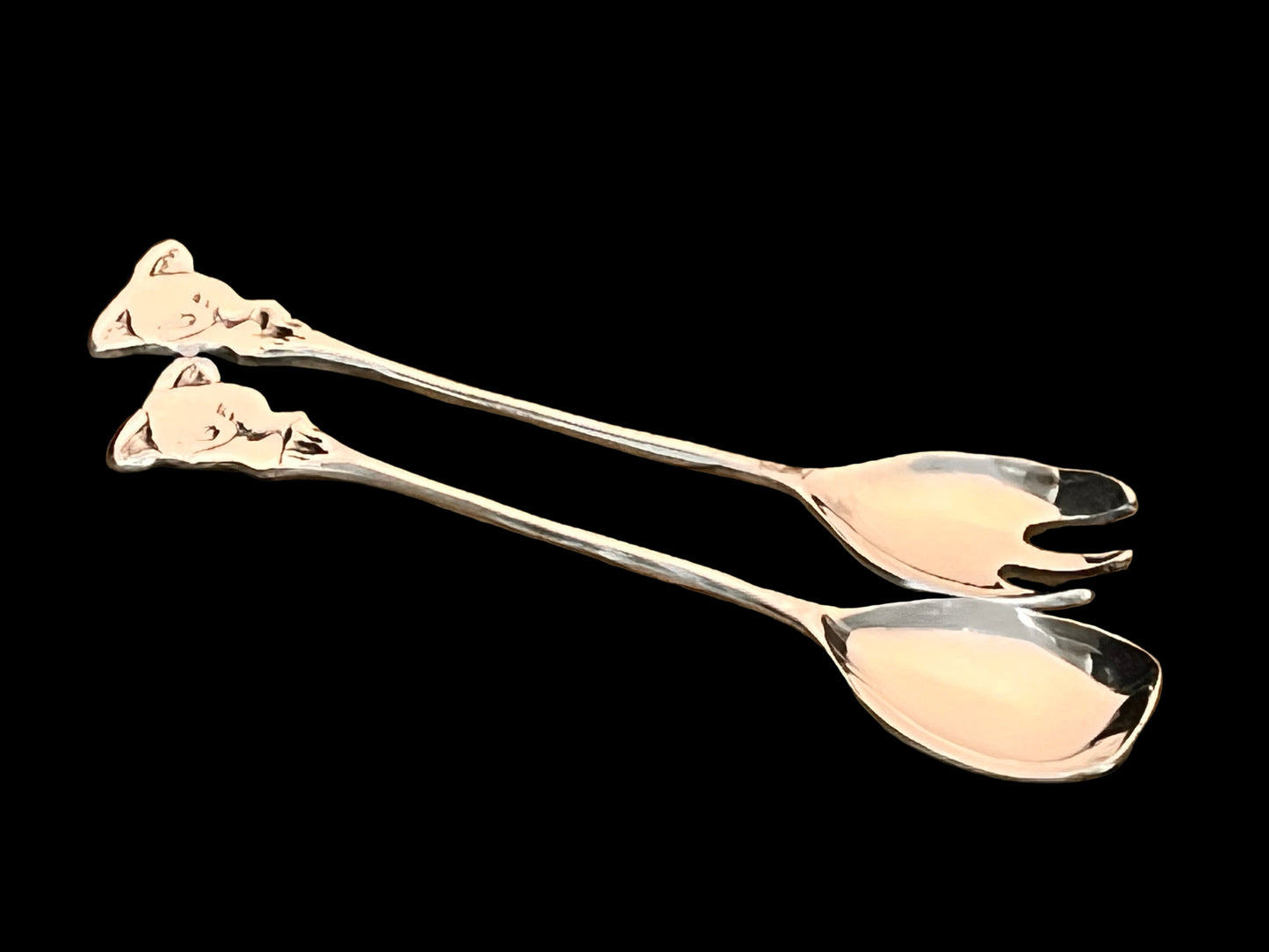 Long Salad Servers Ele Bumb