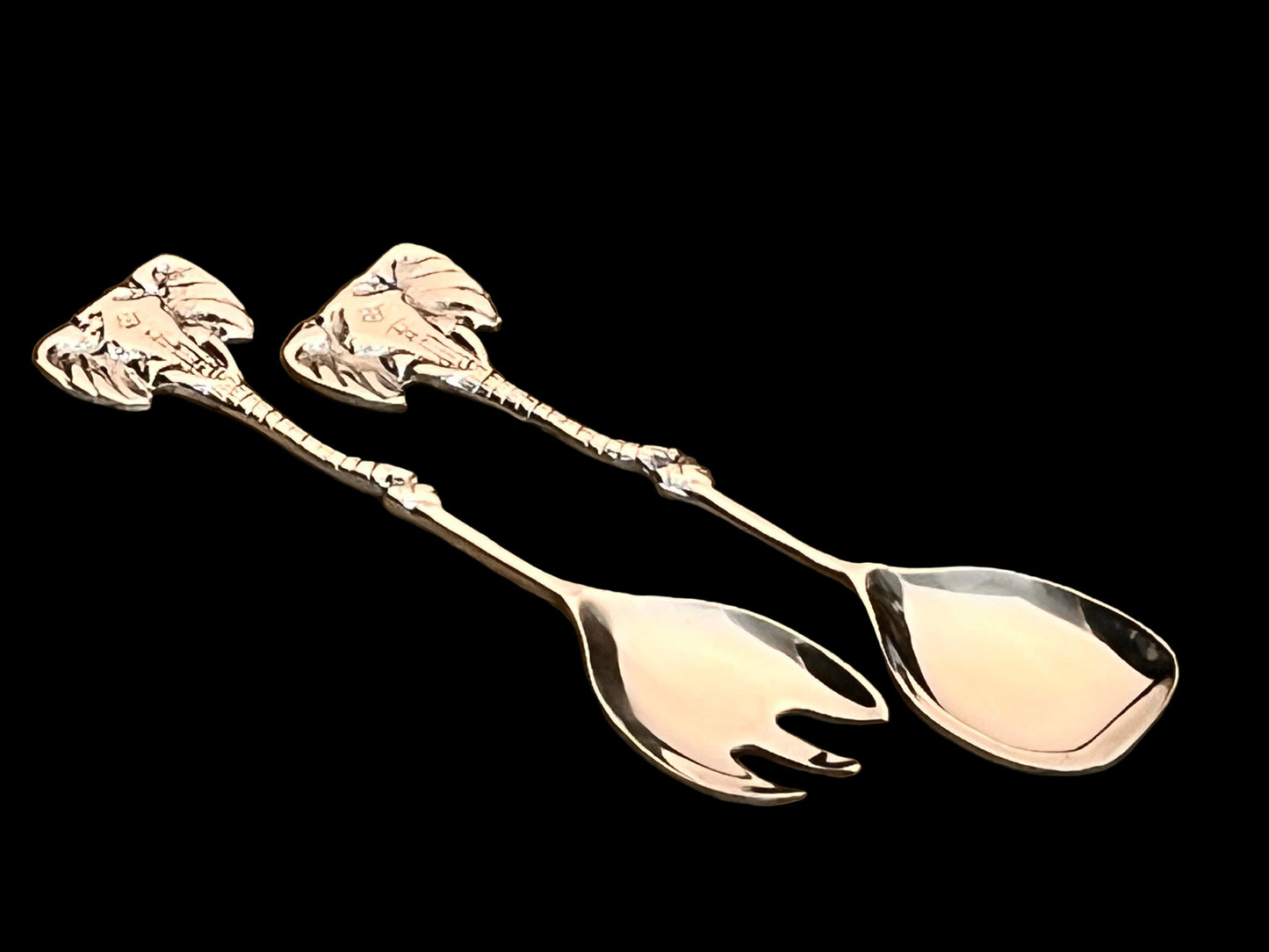 Long Salad Servers Ele Trunk
