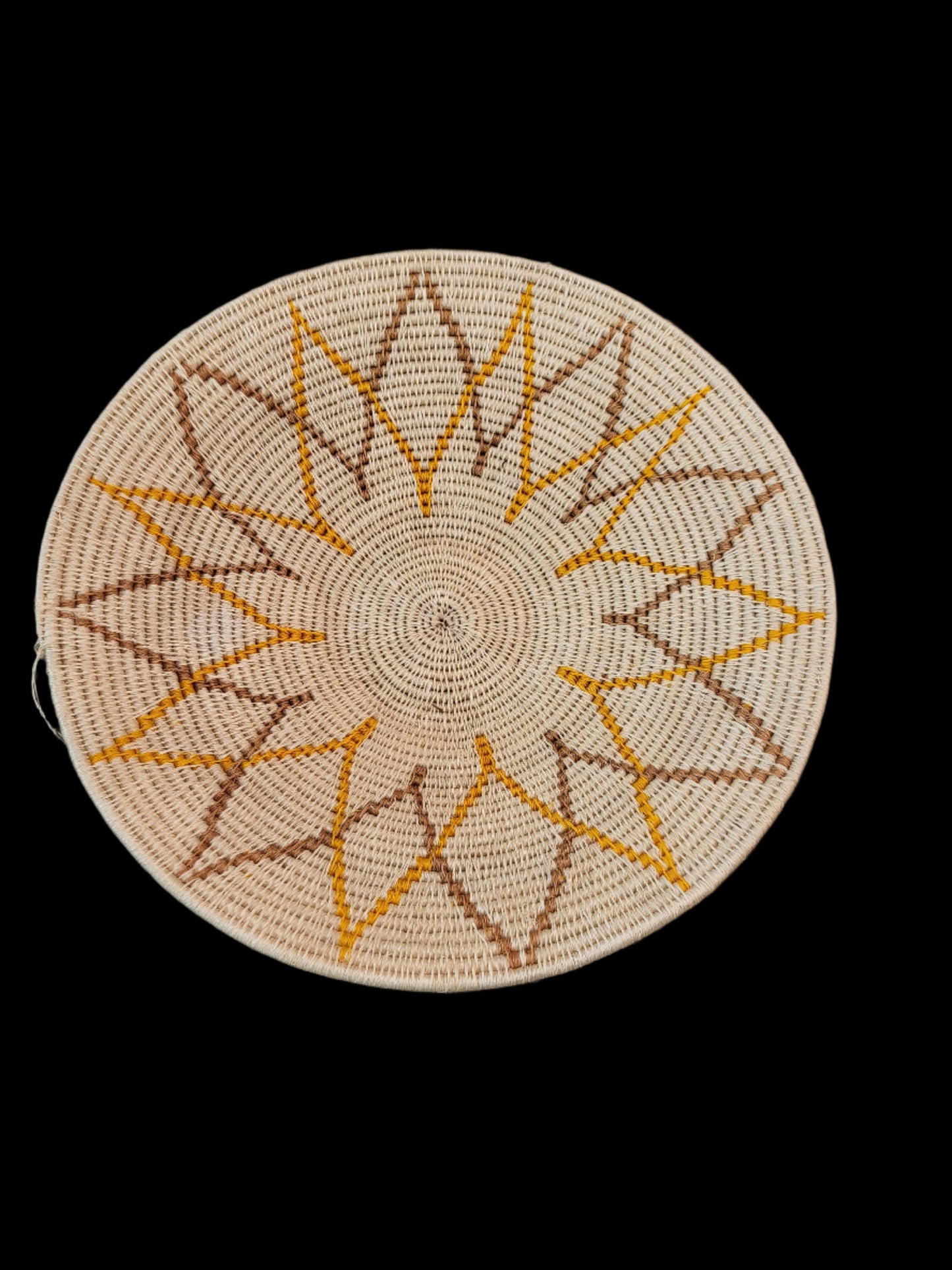 Colorful Sisal Wall Basket (10")
