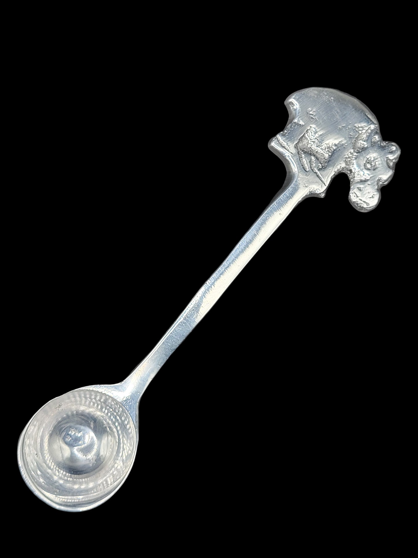 Aluminum Sugar Spoon Hippo
