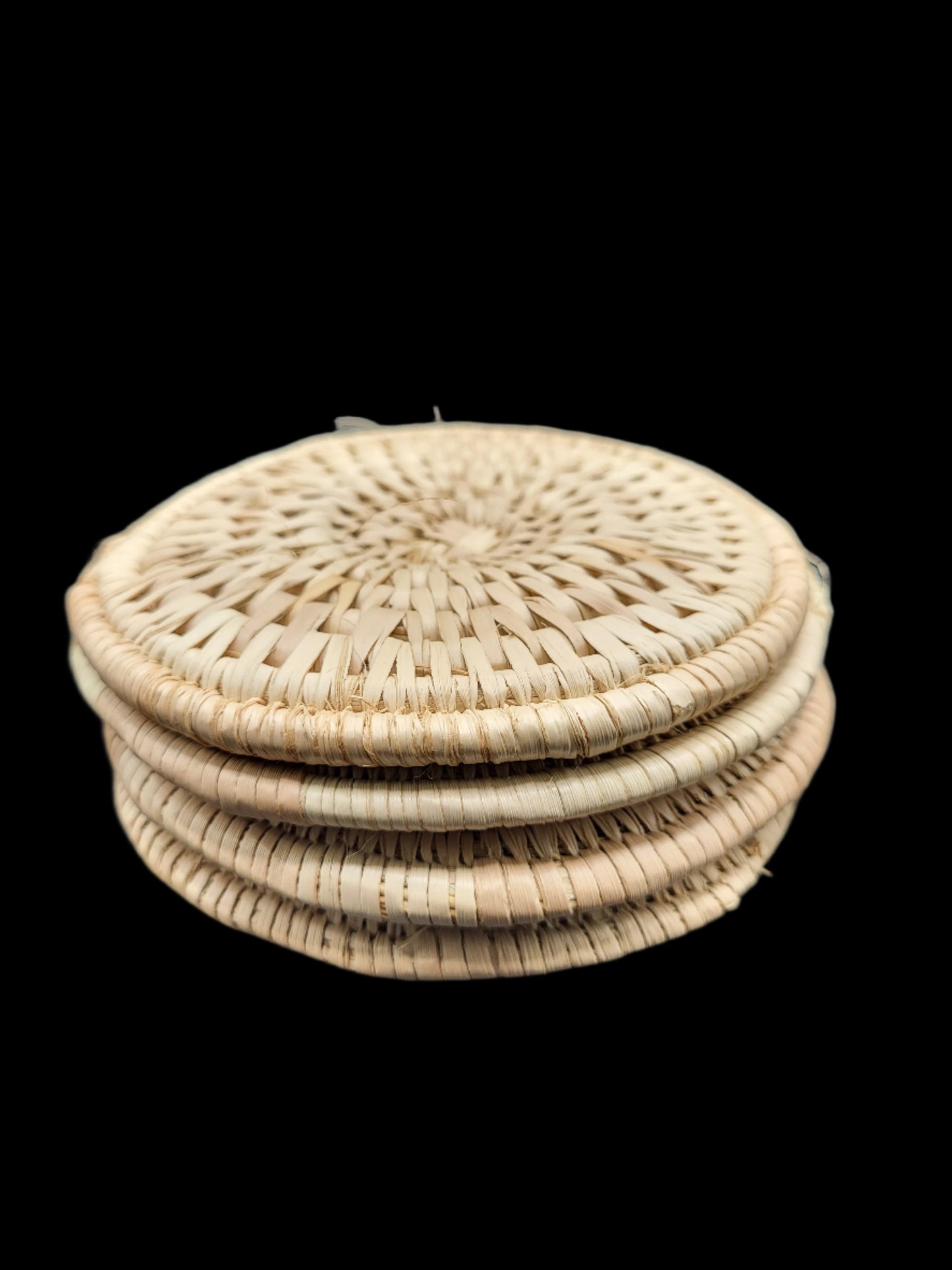 4 Woven Drinks Coasters