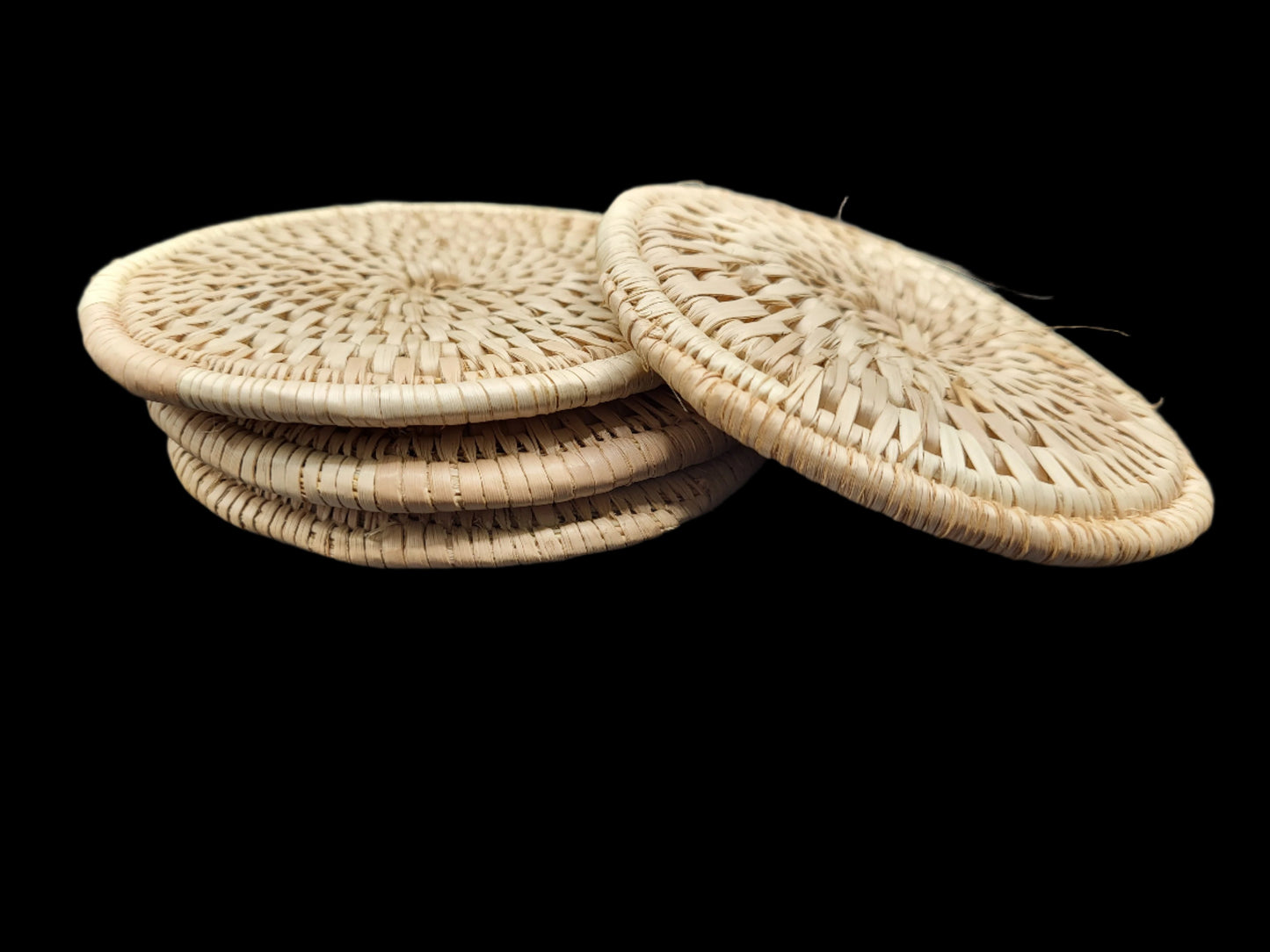 Woven Drinks Coasters Set of 4
