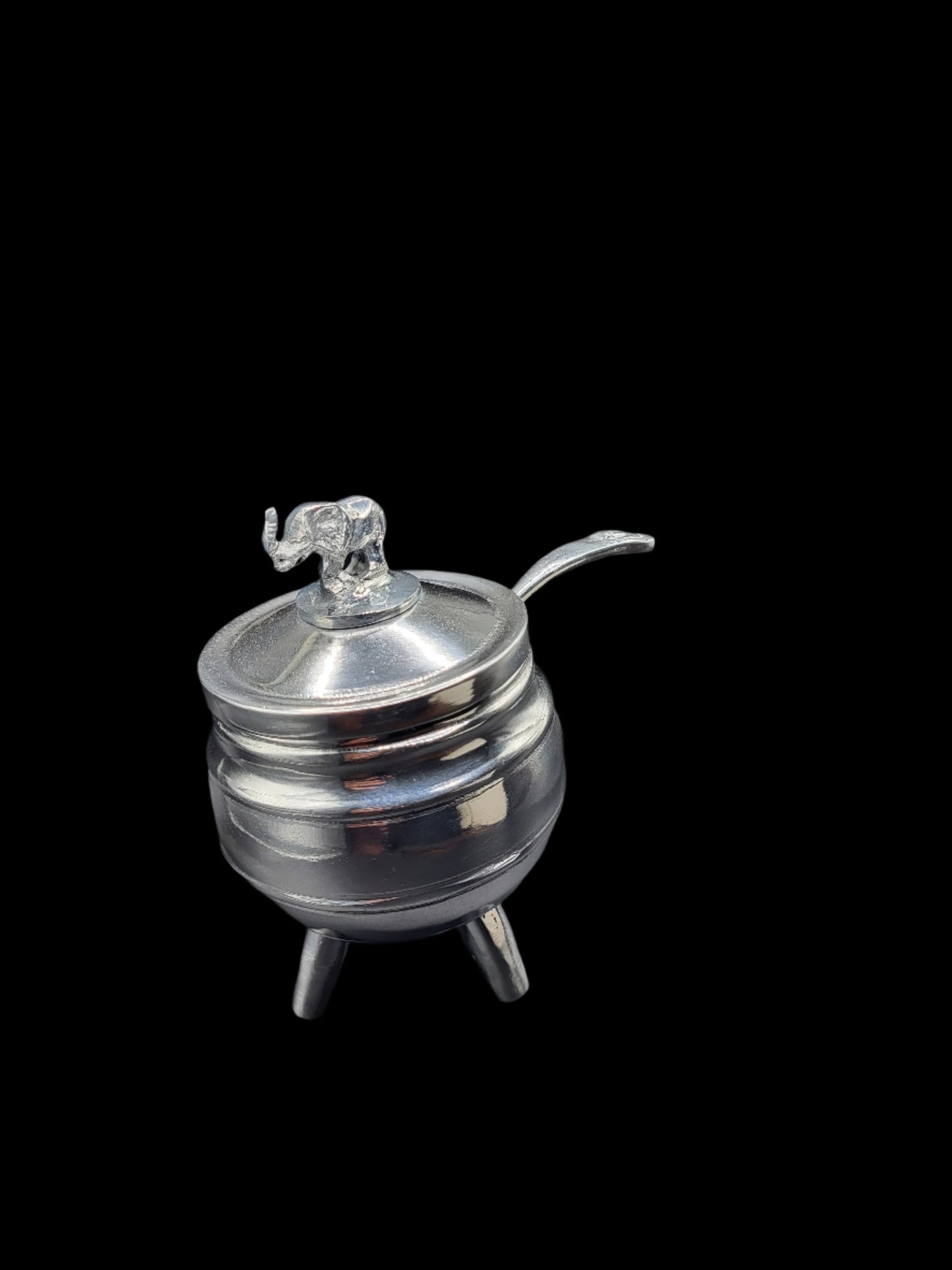 3 Legged Condiment Pot with Lid