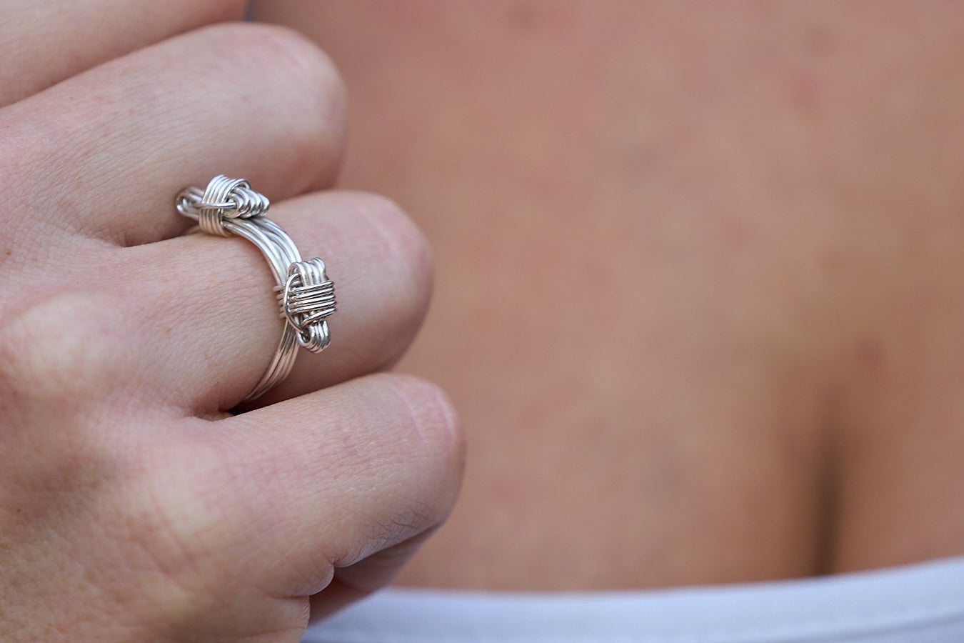 Elephant Hair Knot Ring