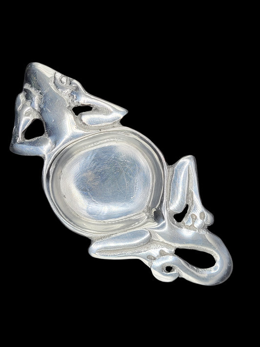 Gecko Salt Pot Top View