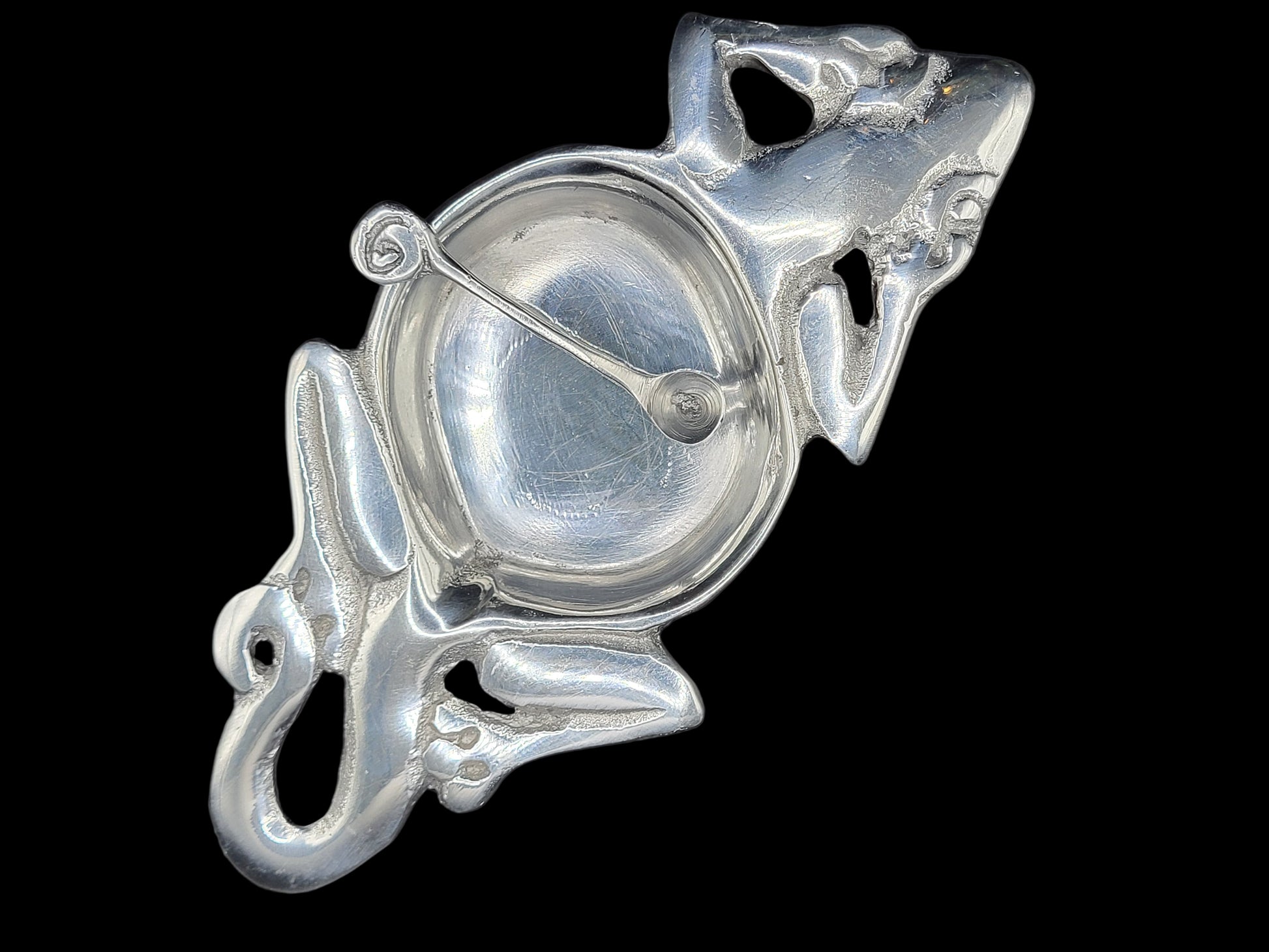 Gecko Salt Pot and Spoon