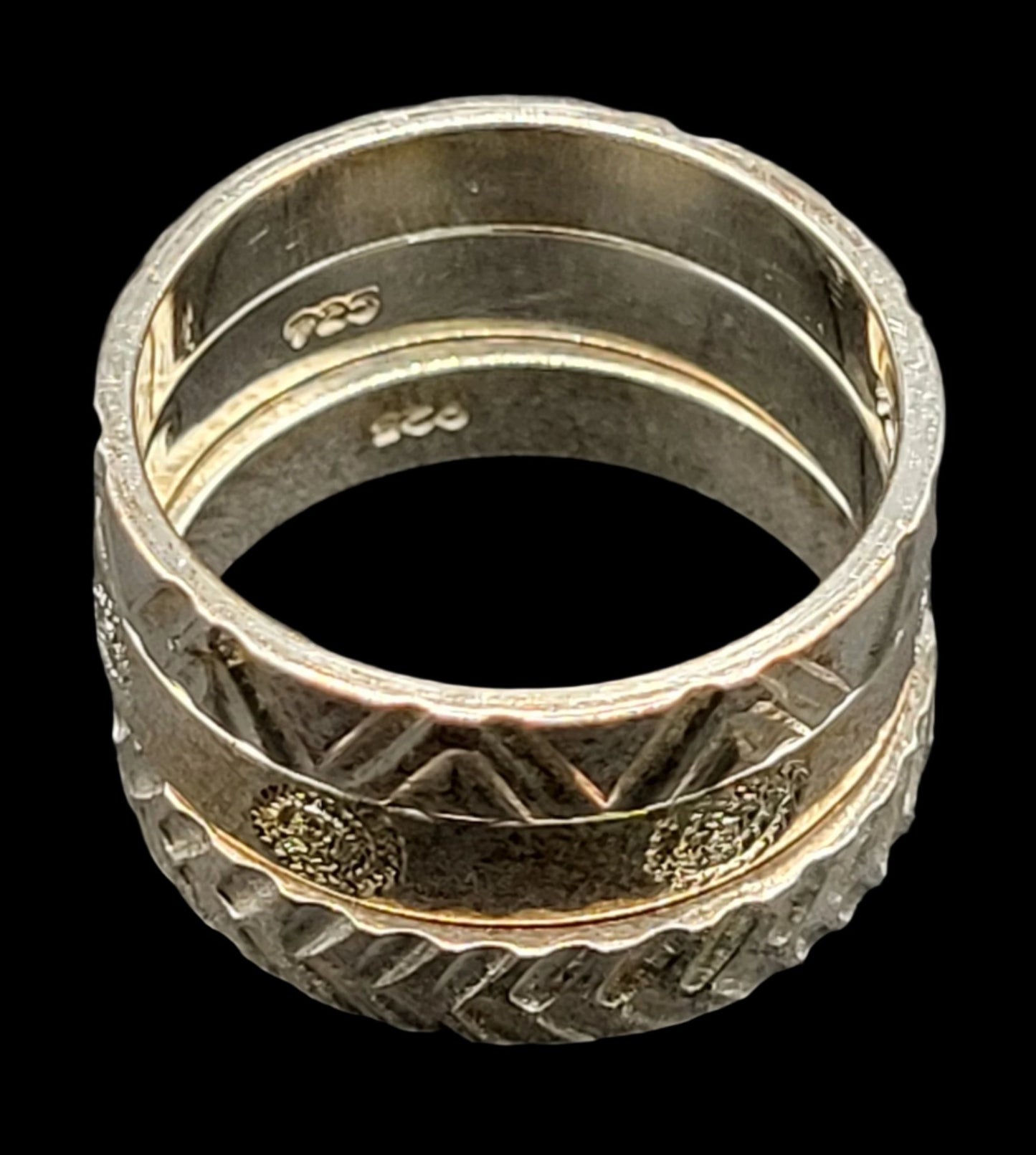 Silver Stacking Rings Great Zimbabwe