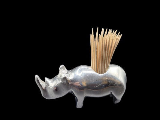 Rhino Toothpick Holder