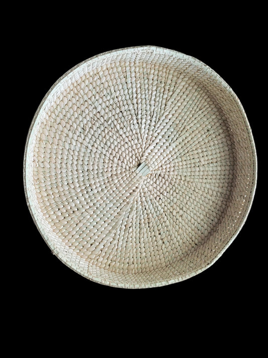 Woven Round Tray 16"