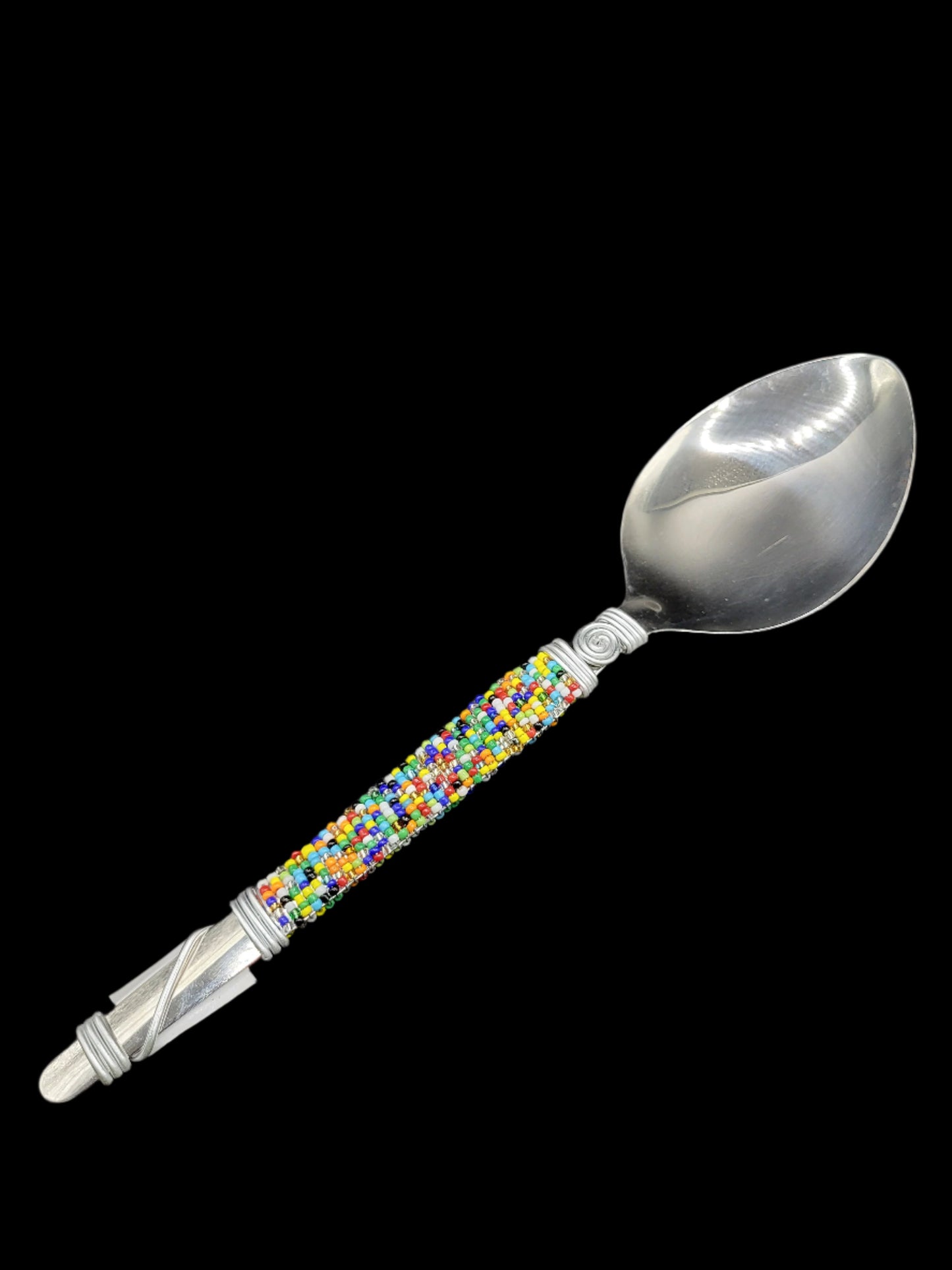 Beaded Serving Spoon Multicolor