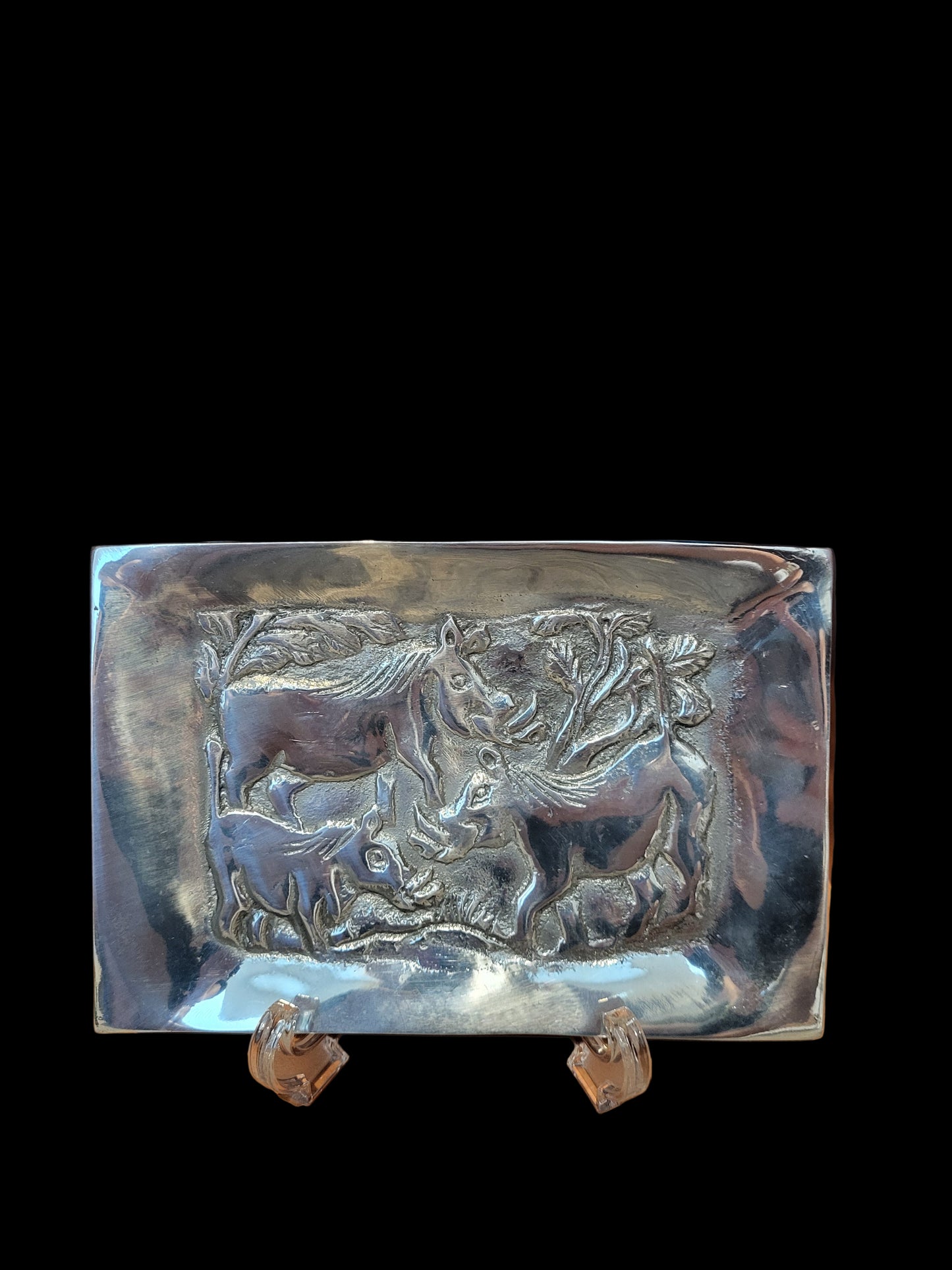 Recycled Aluminum Platter Small Warthogs