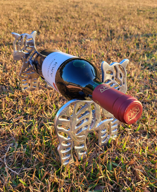 Wine Bottle Holder Zebra