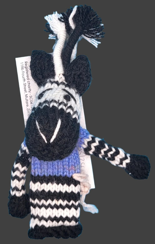 Finger Puppet Zebra